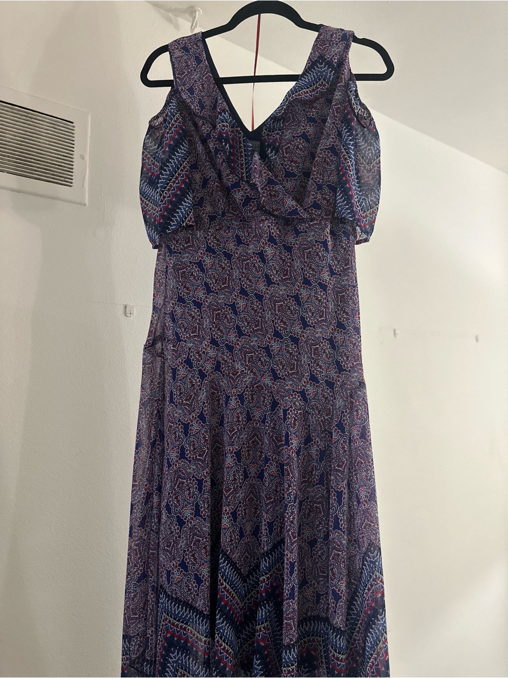 Rabbit Rabbit Rabbit Purple and Navy Maxi Dress - Picture 4 of 8